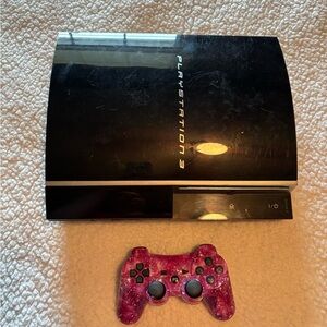 Sony Black PlayStation 3 Console Set